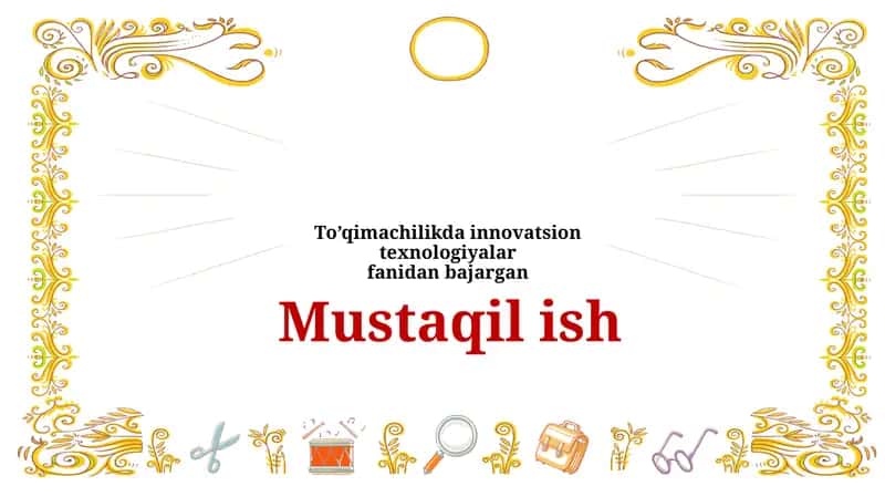 3D loyihalash tizimlari haqida ma’lumot keltirish. 1