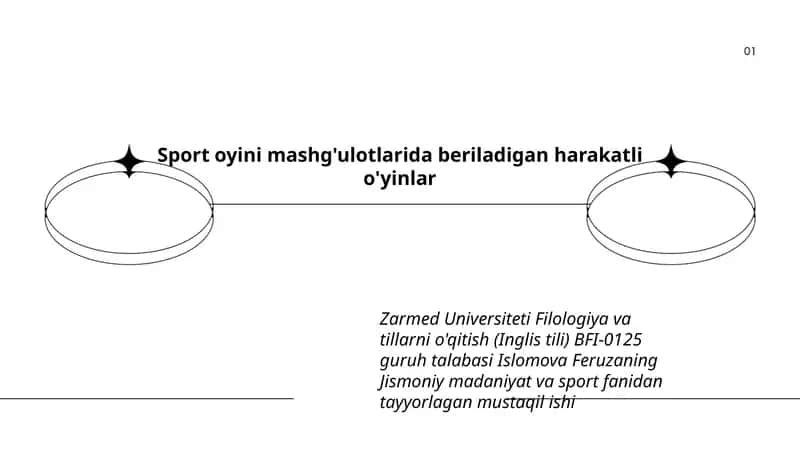 Sport oyini mashg'ulotlarida beriladigan harakatli o'yinlar 1