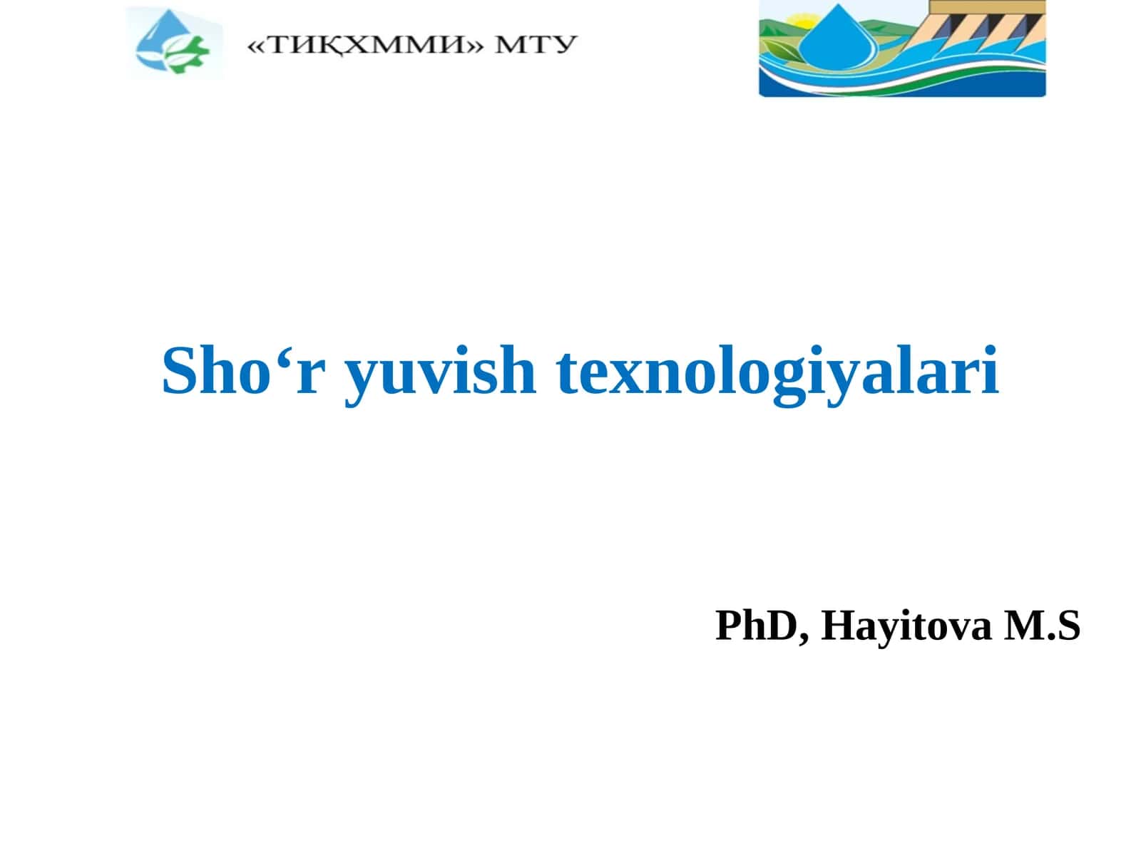 Galofit va fitomeliorant oʻsimliklar. Fitomeliorativ tadbirlar 1