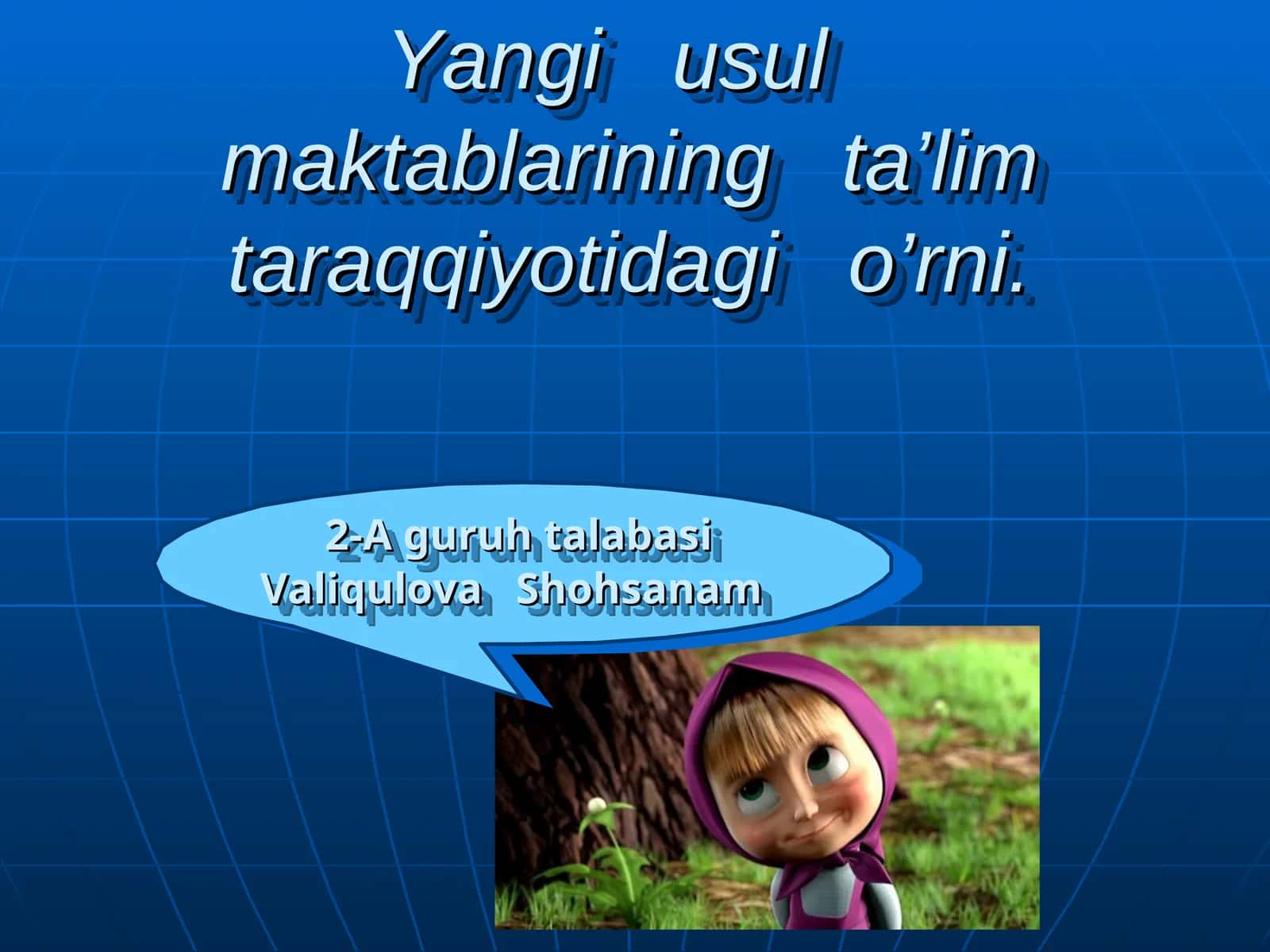 Yangi usul maktablarining ta’lim taraqqiyotidagi o’rni 1