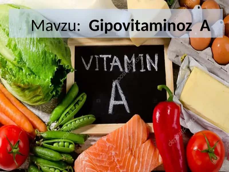 Gipovitaminoz A 1