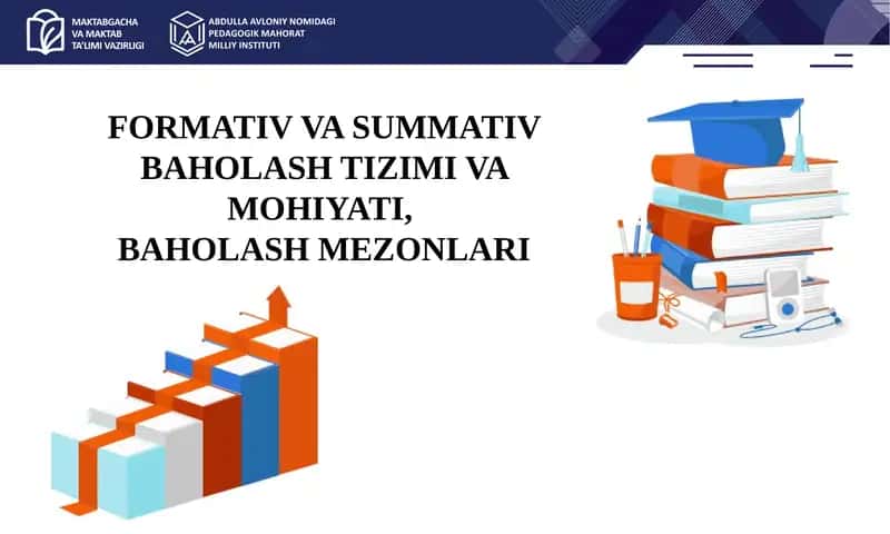 Formativ va summativ baholash tizimi va mohiyati baholash mezonlari 1