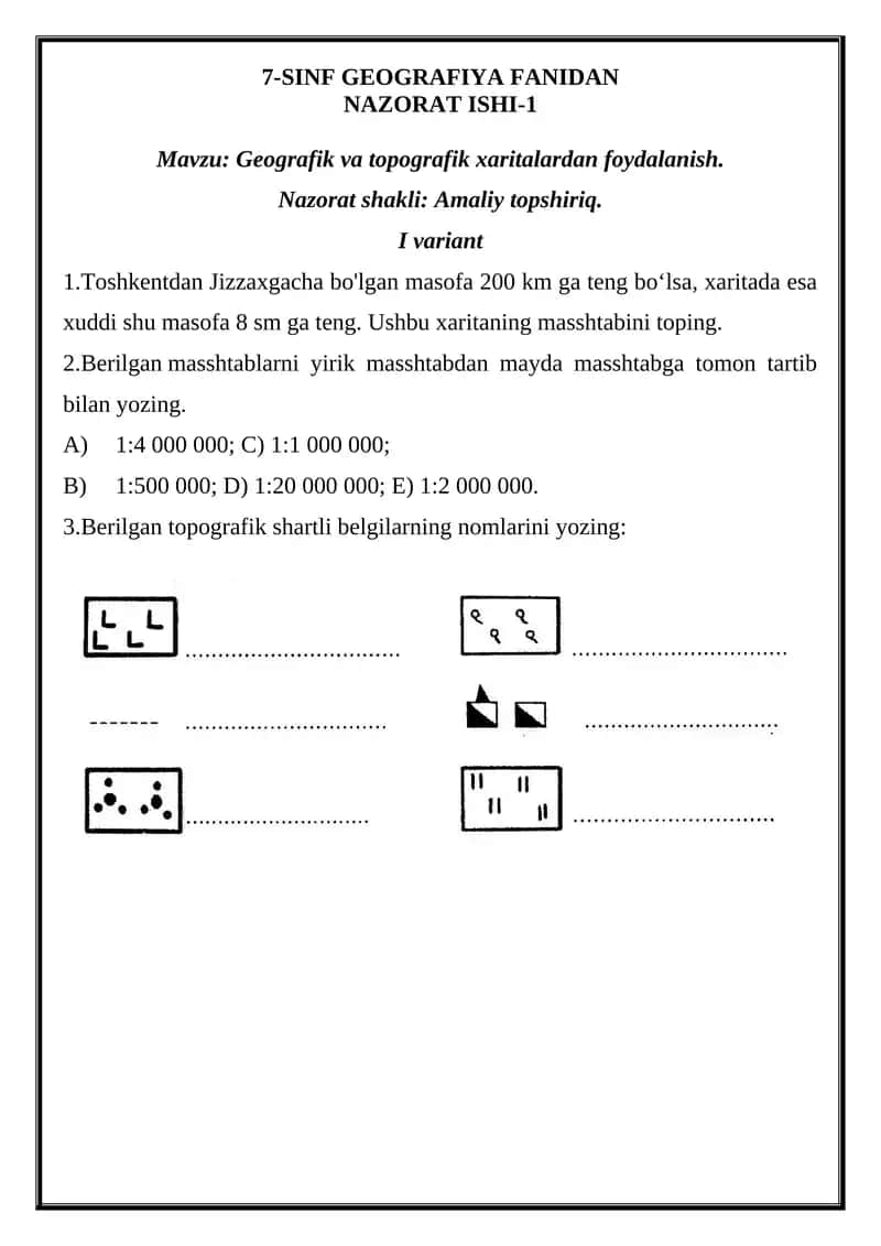 7-SINF GEOGRAFIYA FANIDAN NAZORAT ISHI-1 1