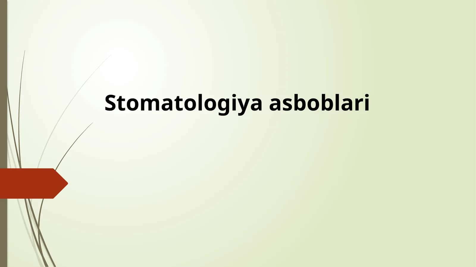 Stomatologiya asboblari 1
