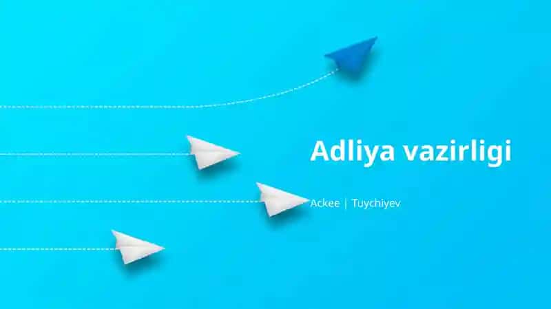 Adliya vazirligi