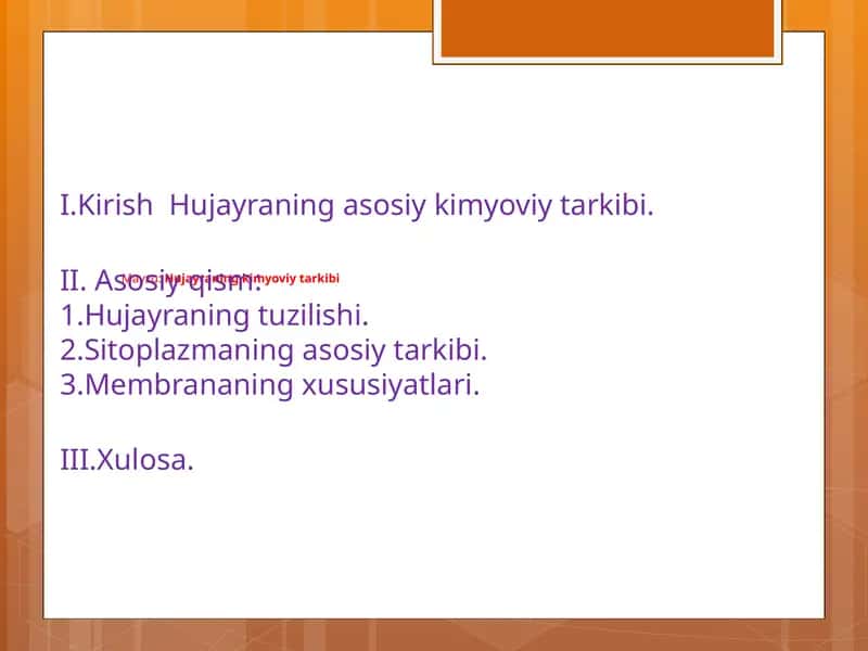 hujayraning kimyoviy tarkibi 1