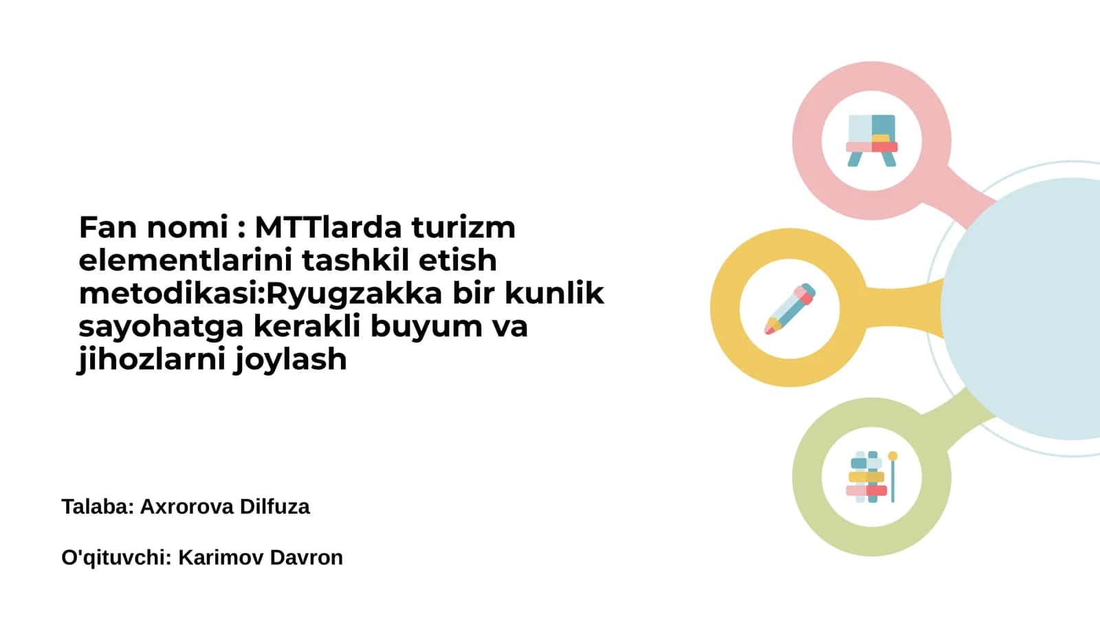 MTTlarda turizm elementlarini tashkil etish metodikasi 1