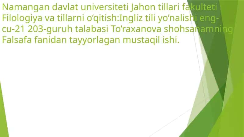 Estetika so'zining ma'nosi 1