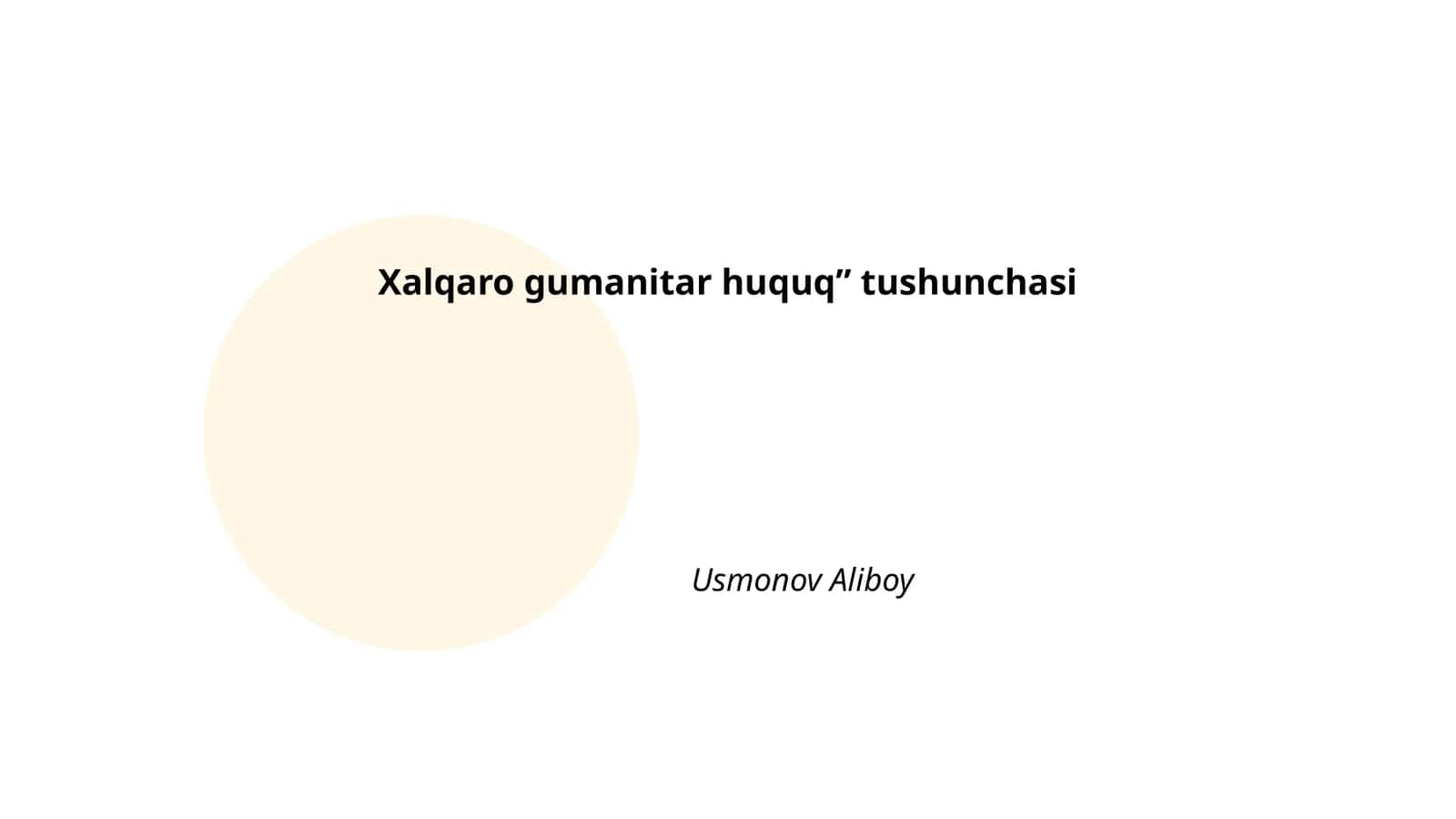 Xalqaro gumanitar huquq” tushunchasi 1