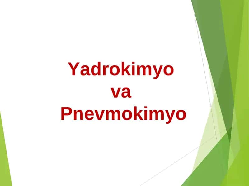Yadro Kimyo 1