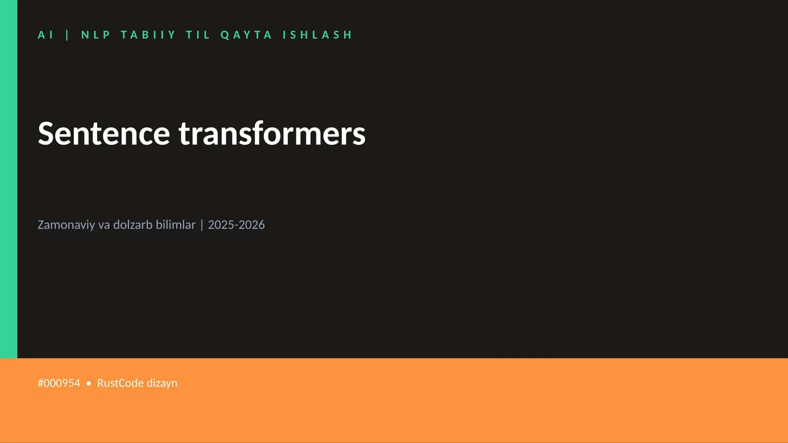 Sentence transformers 1