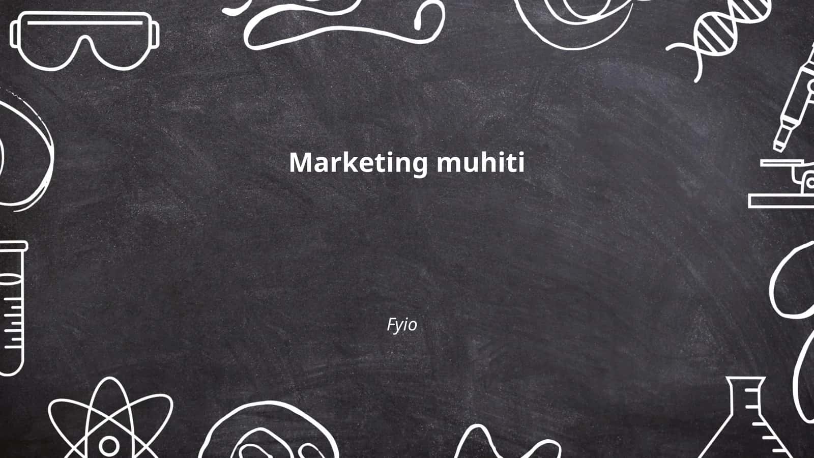 Marketing muhiti tahlili 1