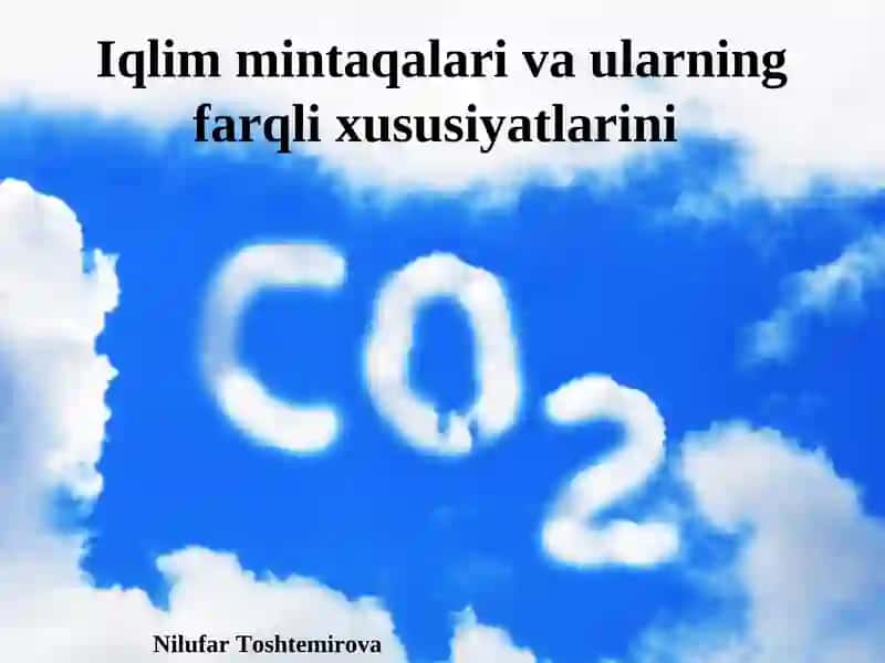 Atmosfera va uning tuzilishi
