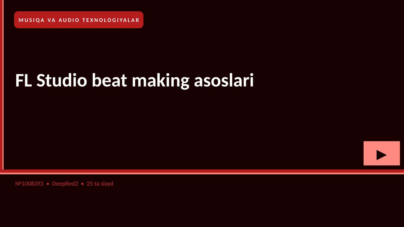 FL Studio beat making asoslari 1