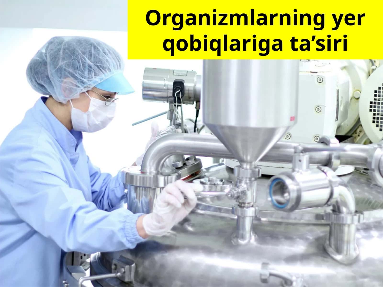 Organizmlarning yer qobiqlariga ta’siri 1