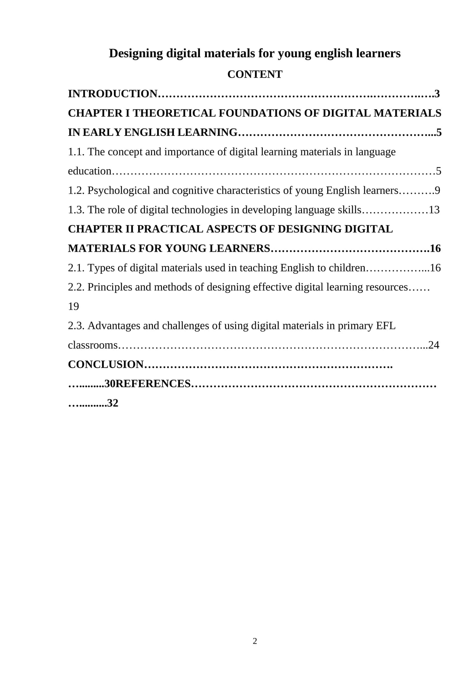 Designing digital materials for young english learners 1
