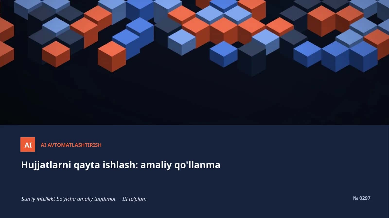 AI AVTOMATLASHTIRISH 1
