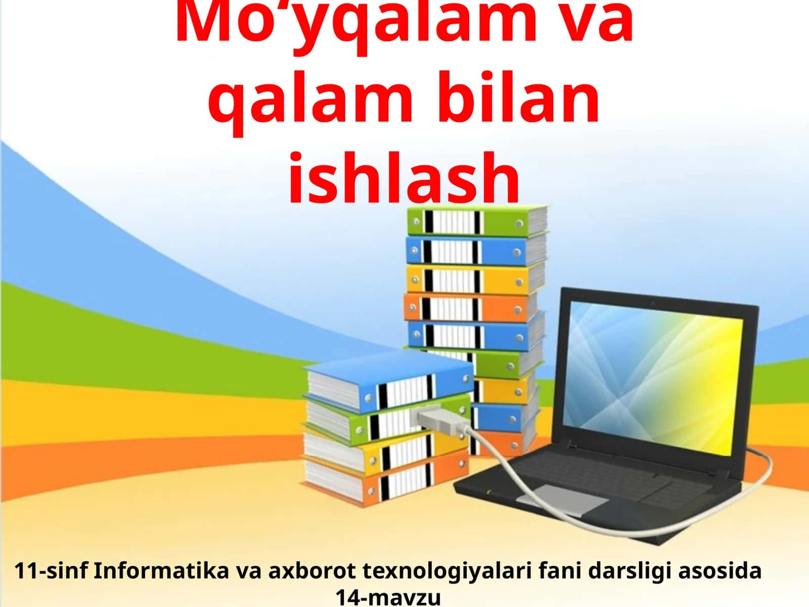 11-sinf Informatika Photoshopda mo'yqalam va qalam bilan ishlash 1