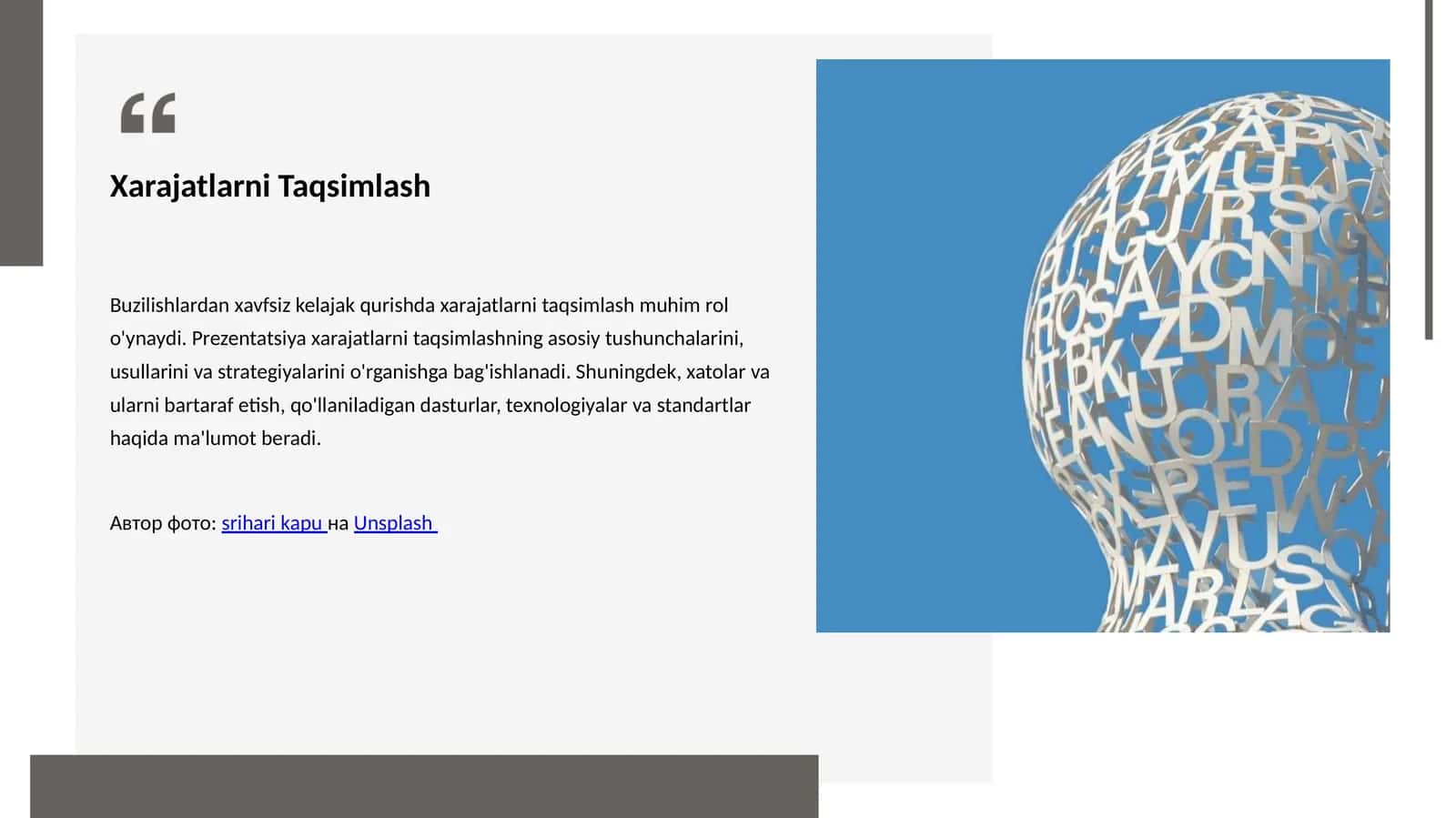 Xarajatlarni Taqsimlash 1