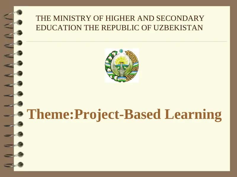 Project-Based Learning 1