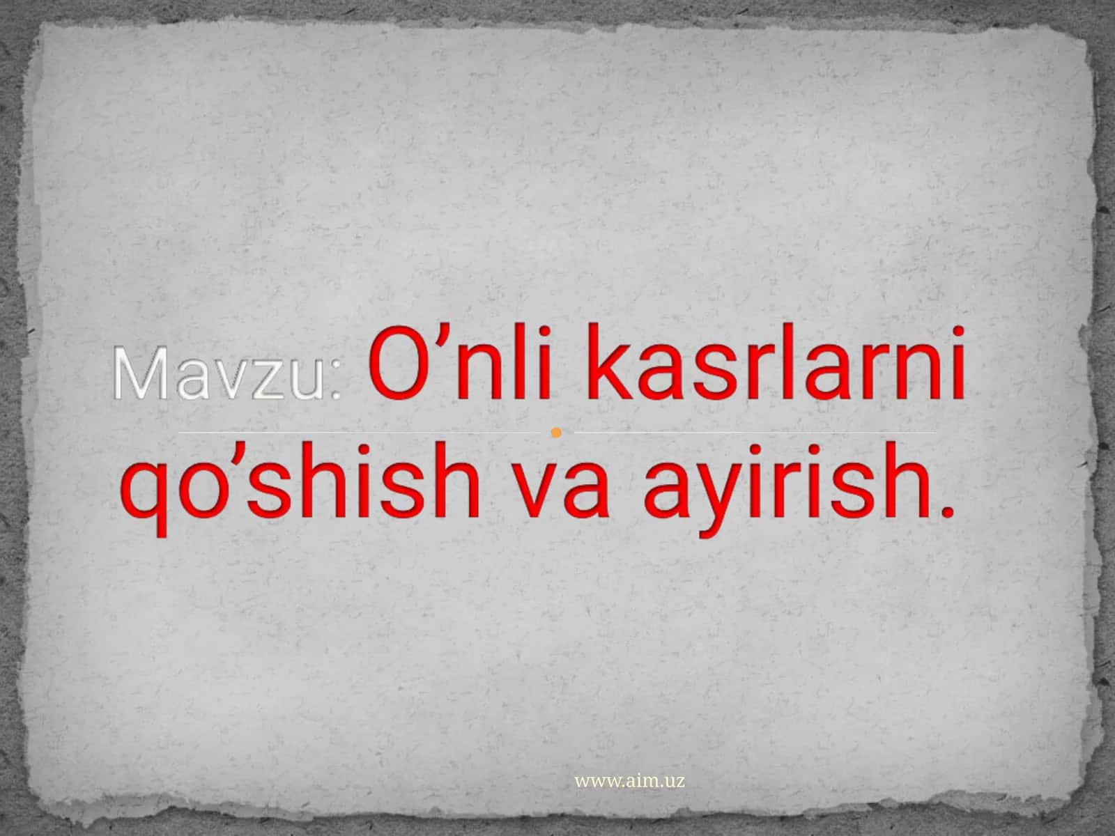 Yangimavzuyuzasidanbilim,ko’nikma, malakahosilqilish 1