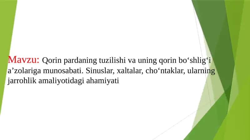 Qorinparda(peritoneum) 1