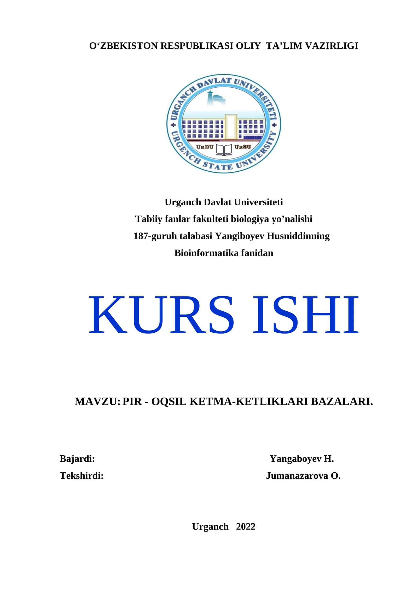 PIR - oqsil ketma-ketliklari bazalari 1