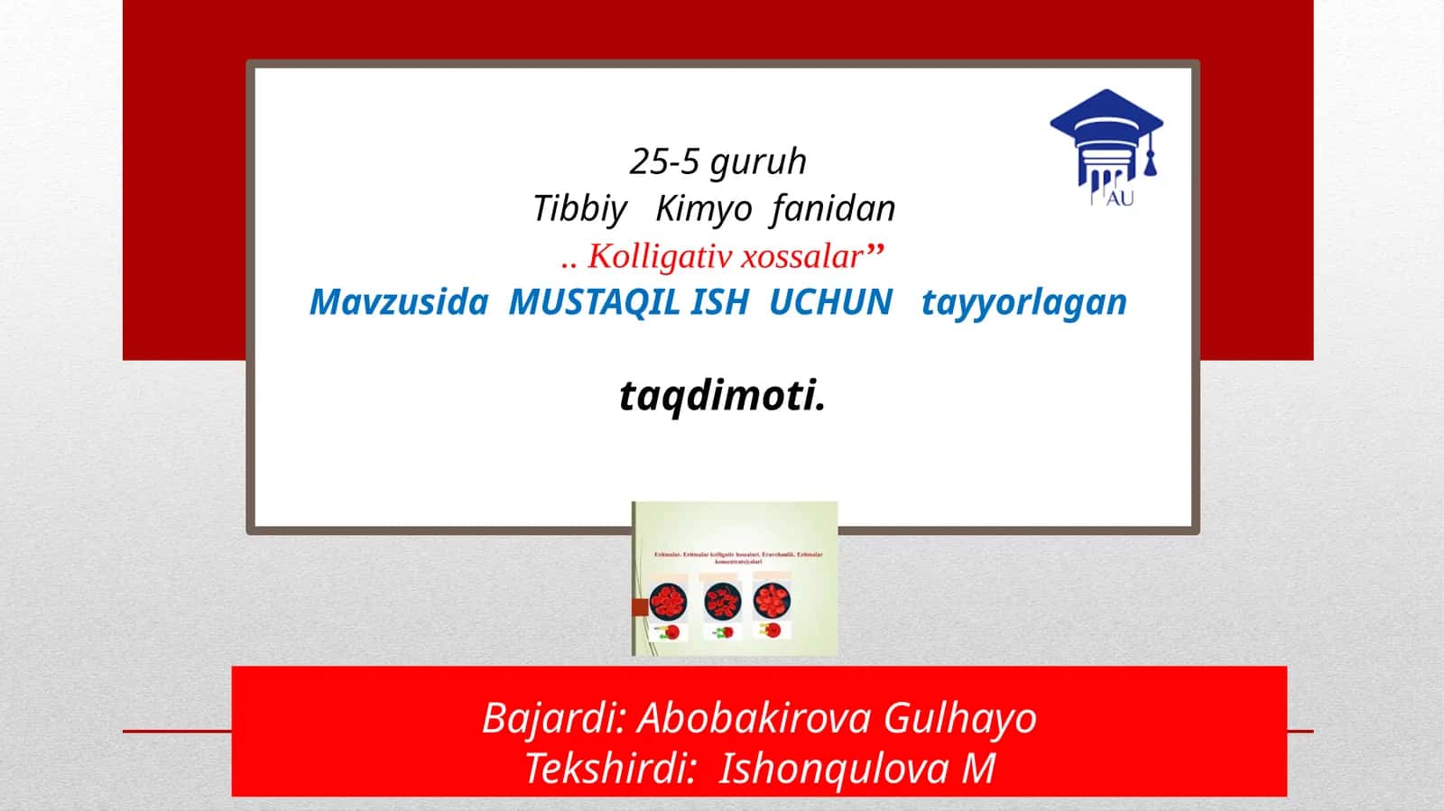 Kolligativ xossalar 1