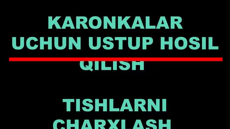 Ortopediyada tishlarni ustup bilan charxlash 1