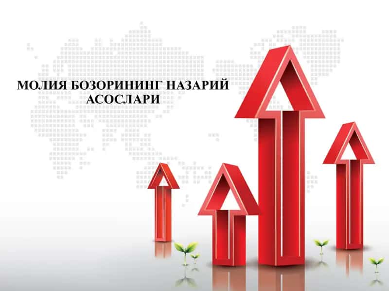 Молия бозорининг назарий асослари 1