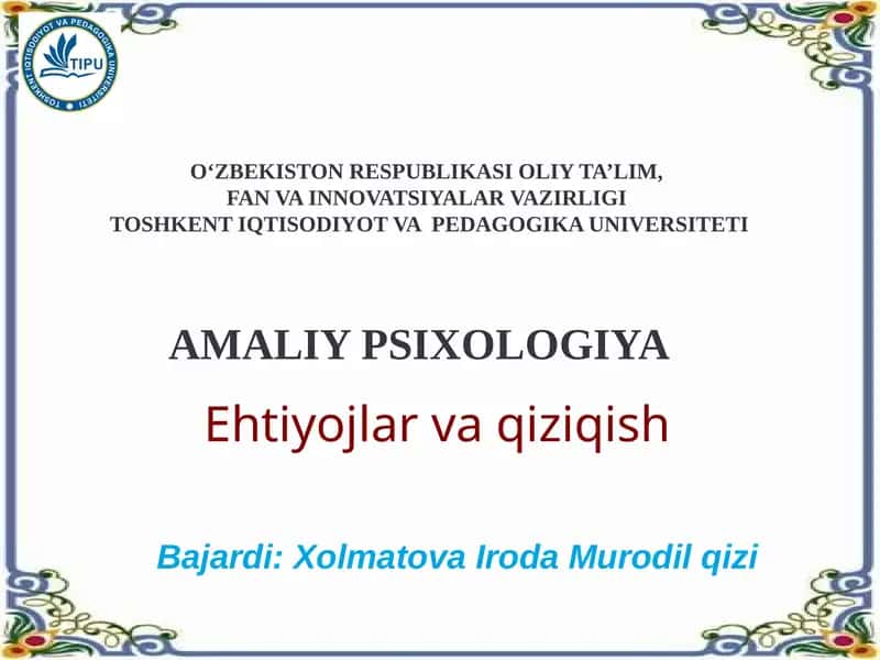 Amaliy Psixologiya 1