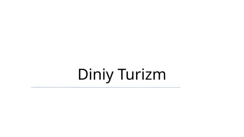 Diniy Turizm 1