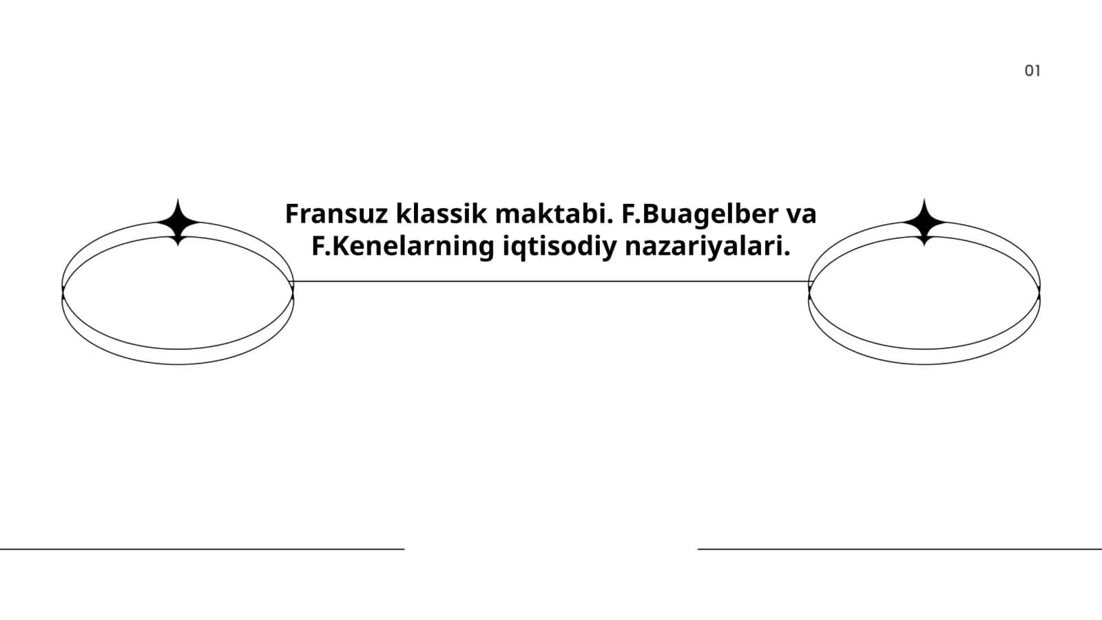 Fransuz klassik maktabi. F.Buagelber va F.Kenelarning iqtisodiy nazariyalari 1