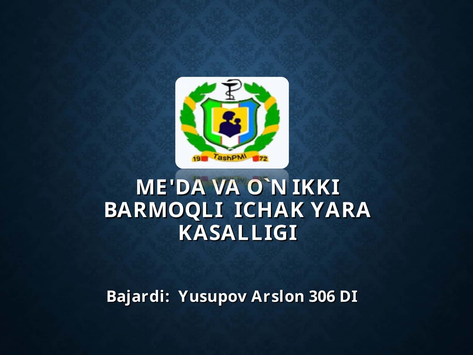 ME'DA VAO`N IKKIBARMOQLIICHAK YARAKASALLIGI 1