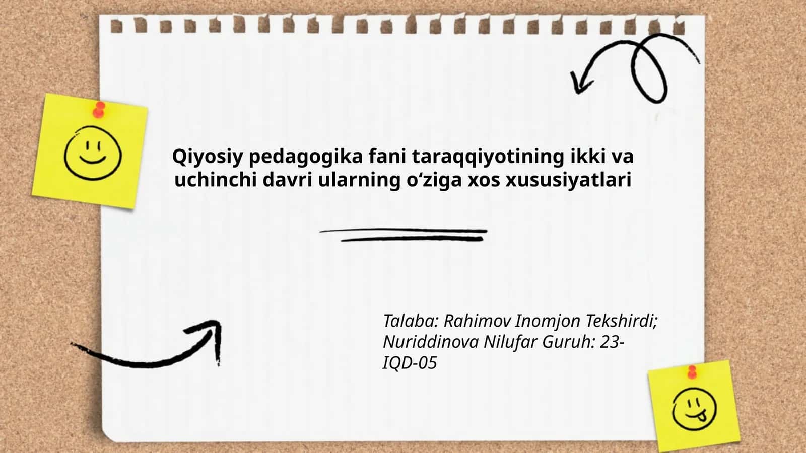 Qiyosiy pedagogika fani taraqqiyoti 1
