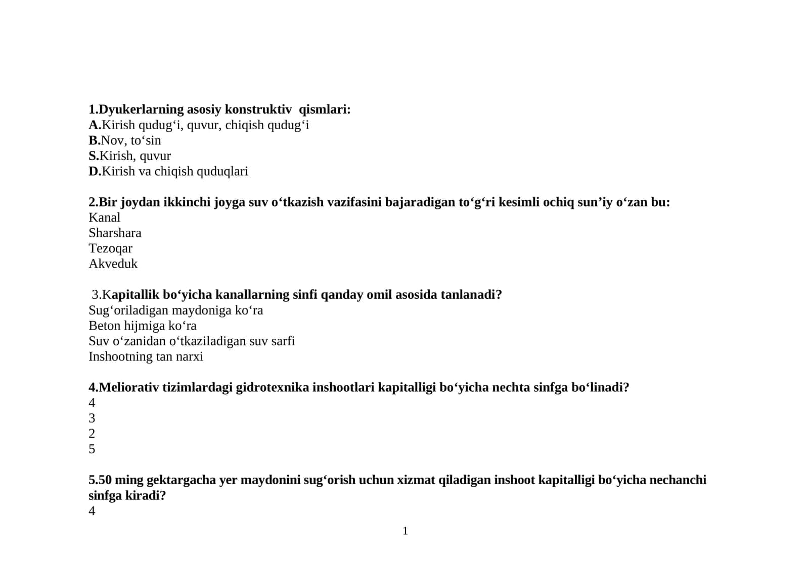 Dyukerlarning asosiy konstruktiv qismlari 1