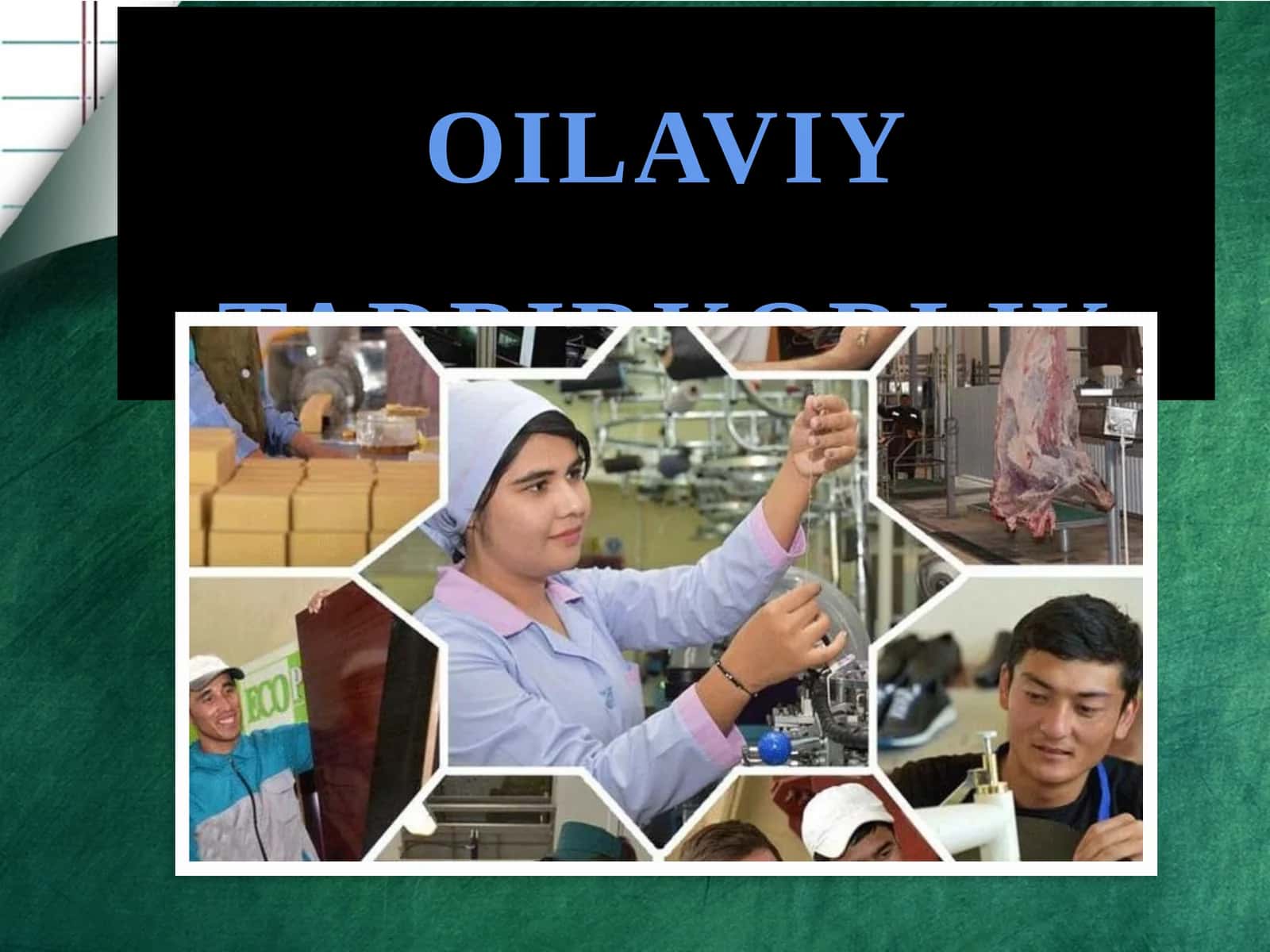 11-sinf Tadbirkorlik asoslari fanidan Oilaviy tadbirkorlik mavzuda dars taqdimot 1