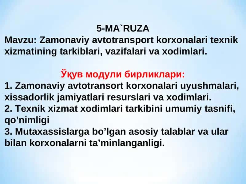 5-MA`RUZA 1