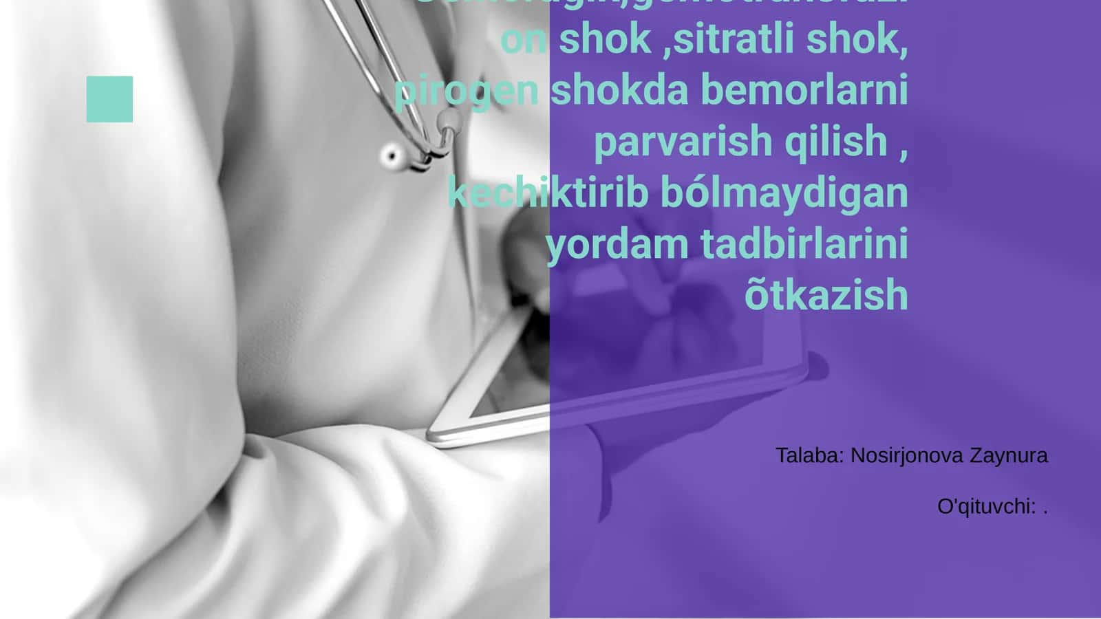 Gemoragik shok 1