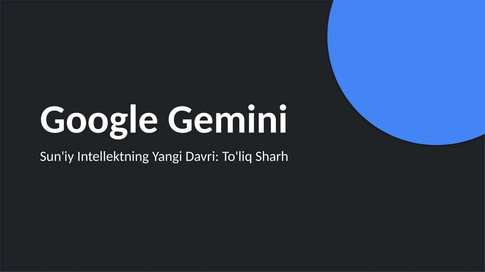 Google Gemini 1