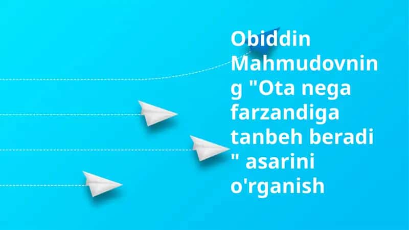 "Ota nega farzandiga tanbeh beradi" 1