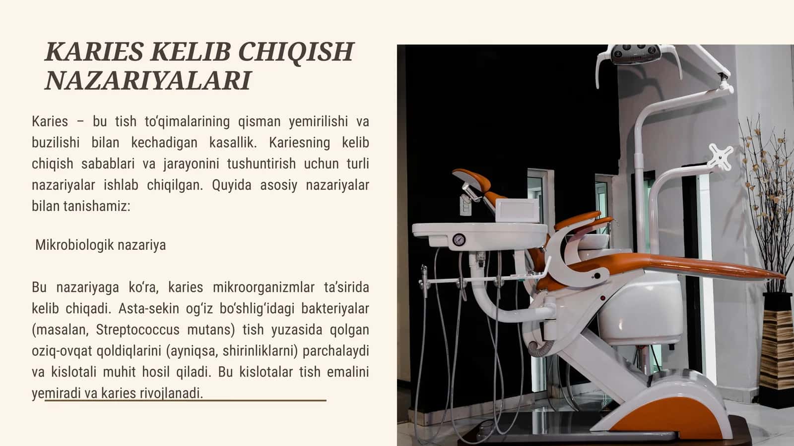 Mikrobiologik nazariya 1