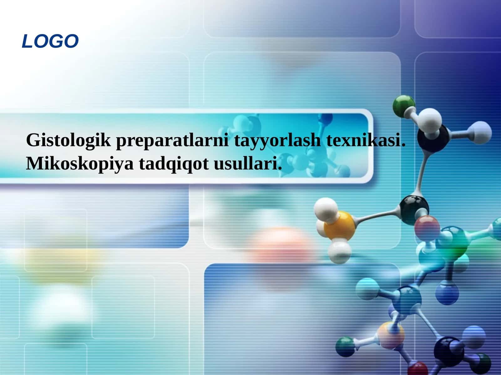Gistologik preparatlarni tayyorlash texnikasi 1