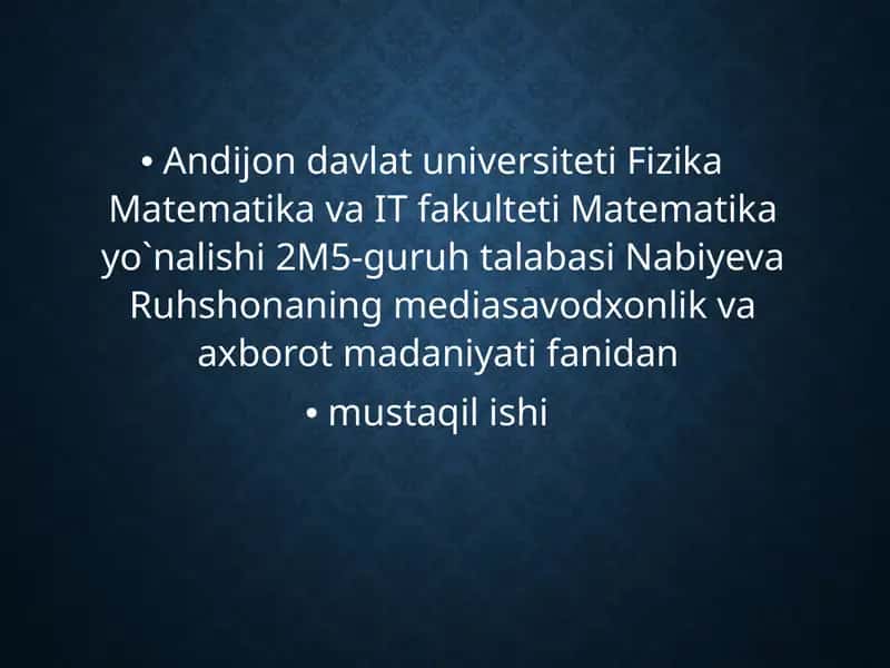 Axborot urushlari tushunchasi 1