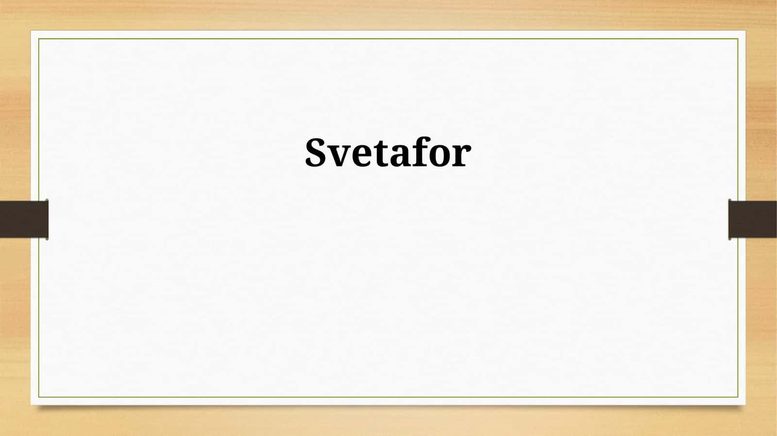 Svetofor 1