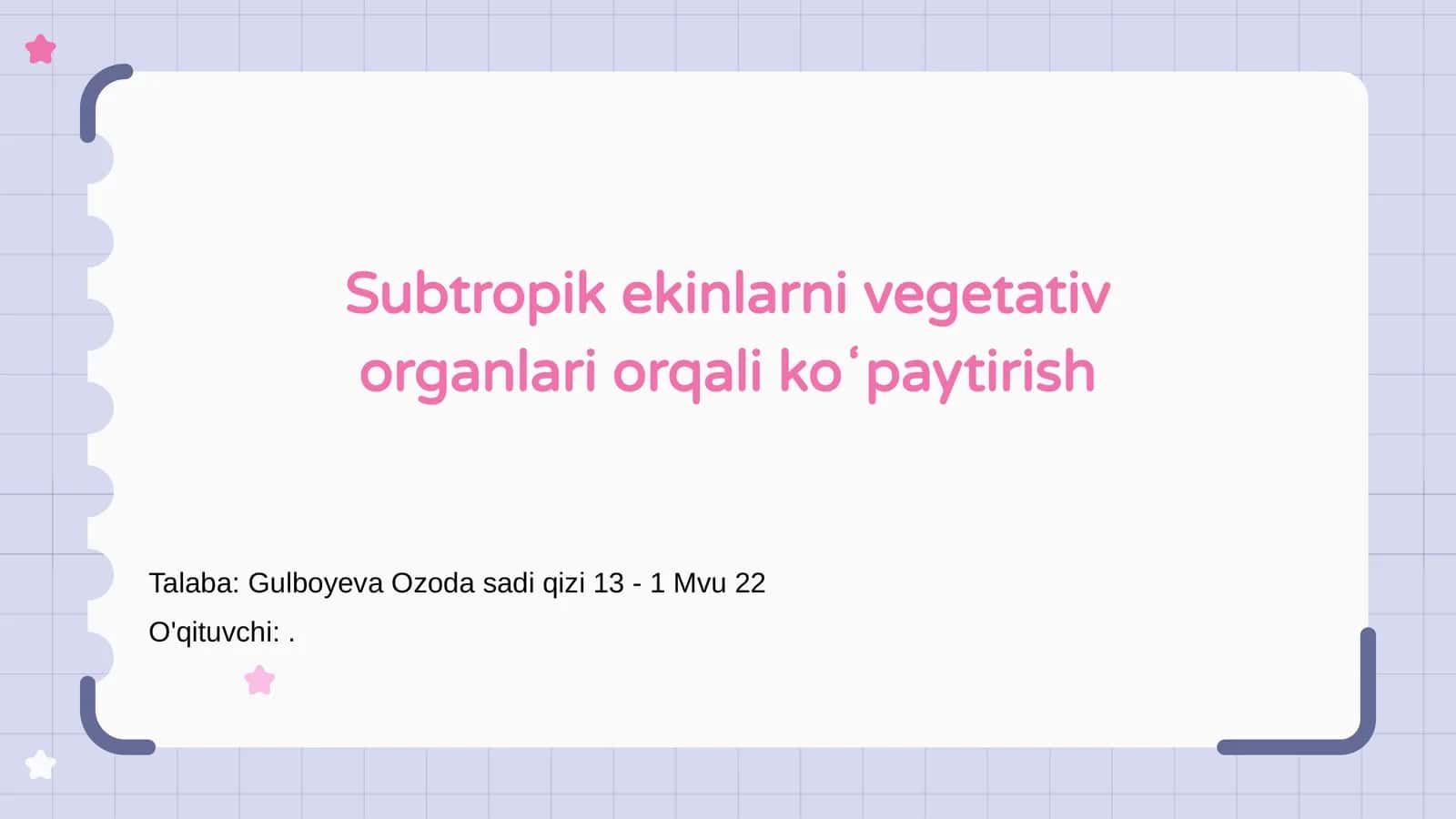 Subtropik ekinlarni vegetativ organlari orqali koʻpaytirish 1
