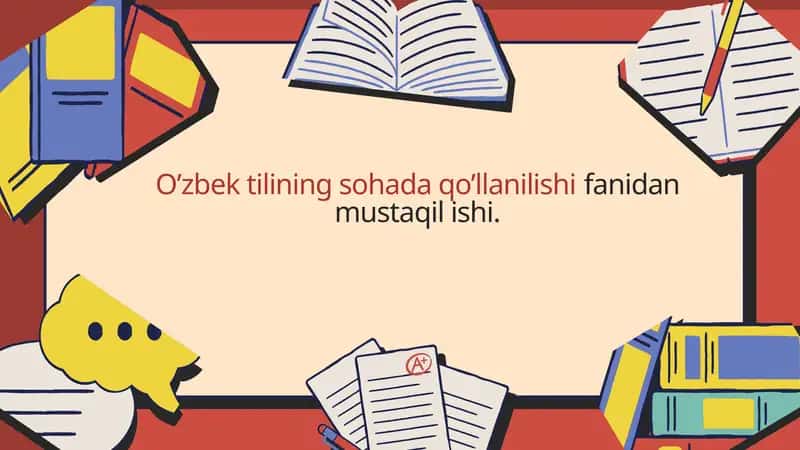 O'zbek adabiy tili me'yorlari. 1