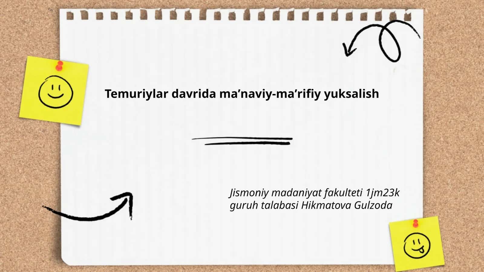 Temuriylar davri adabiyoti 1