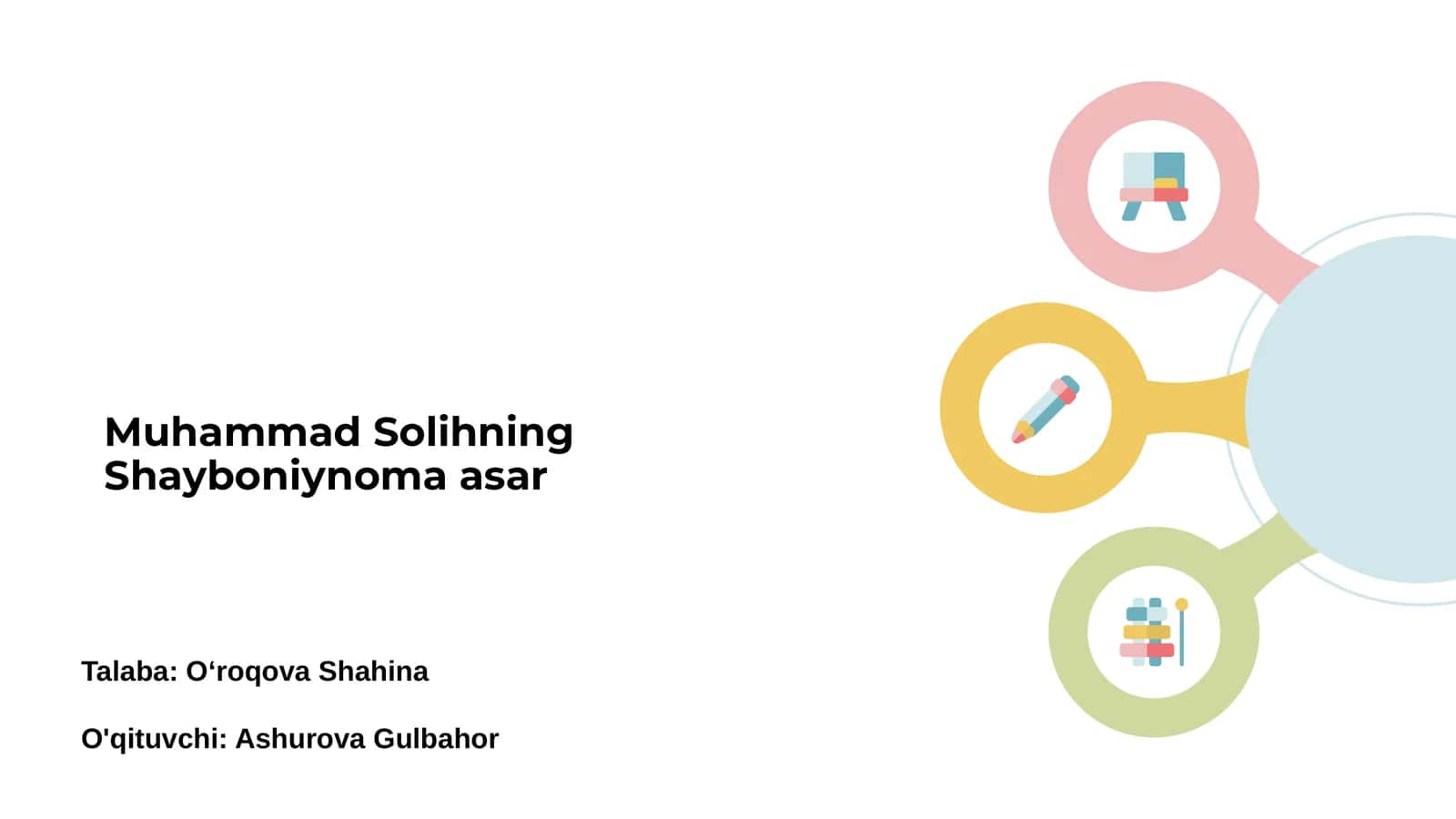 Muhammad Solihning Shayboniynoma asar 1