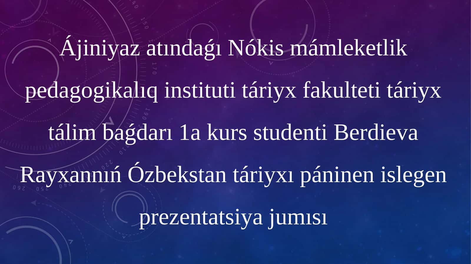 Qaraxaniyler mámleketi 1